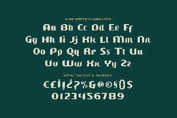 The Fosceg - Serif Typeface font