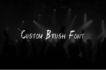 BIGBANG - Handmade Brush Font for Grafitti Display