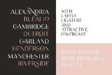 Chequers - Modern Sans Serif font