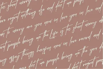 Agatha Paterson Modern Signature Font