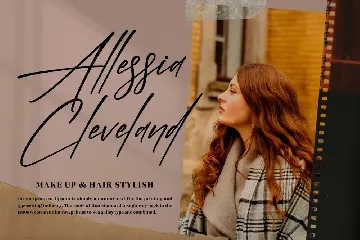 Agatha Paterson Modern Signature Font