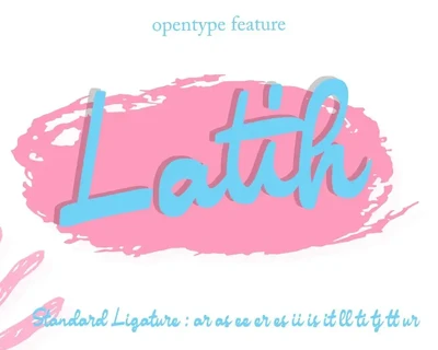 Salyha Script font