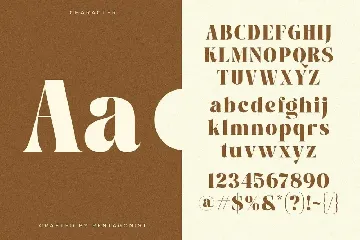 Godshome | Modern Serif font