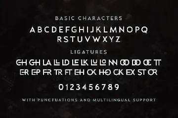 Cloudsters - Ligature Logo Font