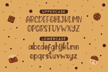 Home made choco font