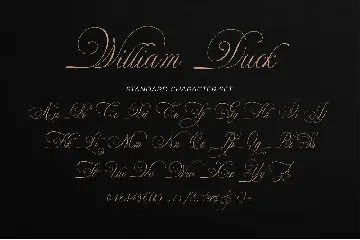 William Duke font
