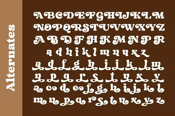 Sorean - Groovy Retro Font