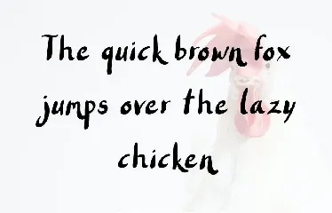 Chicken Pickle - Brush Font