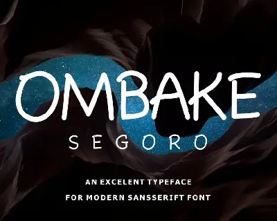 Ombake segoro font