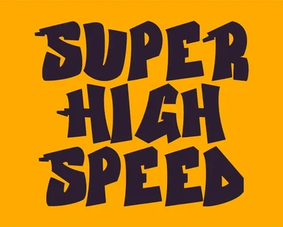 Uptown Bolt - Graffity Font