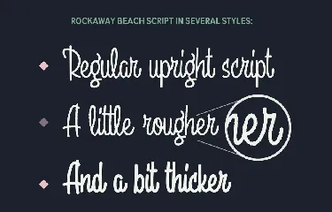 Rockaway Beach font