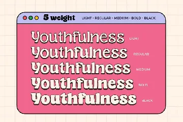 Sugar Peachy - Modern Retro Serif font