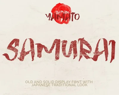 Yamato Japan Font