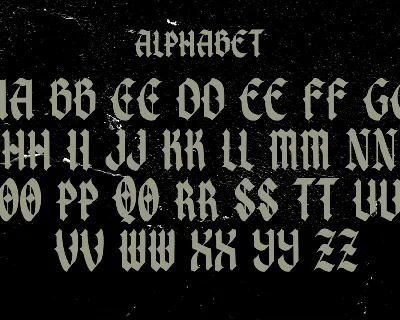 Soffer Vintage Blackletter font