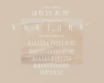 Bagias Stylish Serif Font