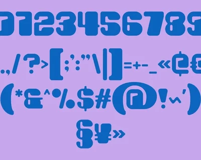 Jawbyte - Y2k Display Font