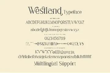 Westland Survival - Stylish Font Duo