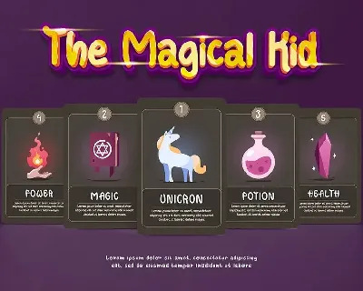 Poppin Story - Magical Display Font