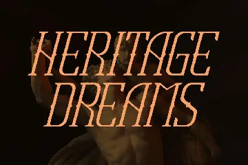 Heritage Dream New Style Blackletter font