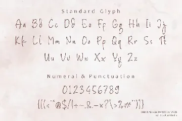 Olliegladies font