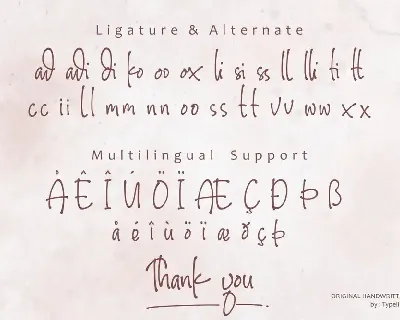 Olliegladies font