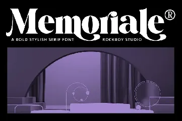 Memoriale - Logo Font