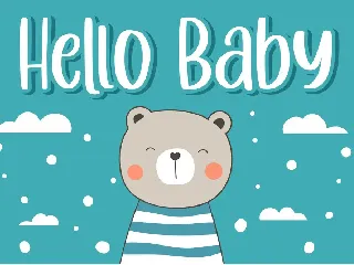 Cuttie Beary - Cute and Fun Handdrawn font