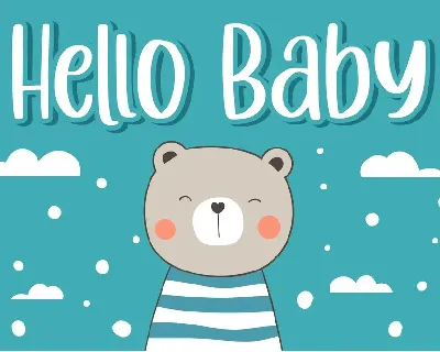 Cuttie Beary - Cute and Fun Handdrawn font