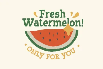 Lemonade and Peach - Display Font