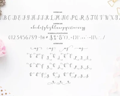Eritta Script font