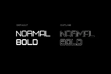 QUINT - Unique Techno / New Age Display Typeface font