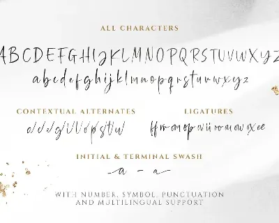 Goldbrick - Modern Stylish Script font