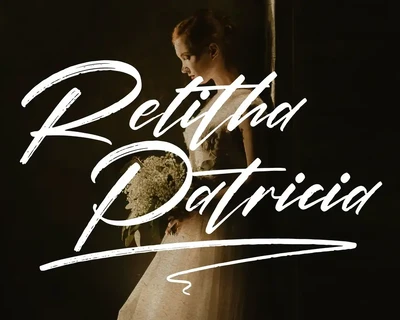 Relitha Patricia Modern Brush Font