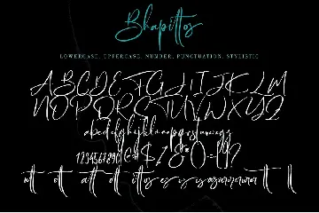 Bhapittos font