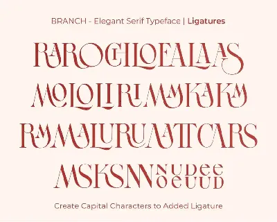 Branch font