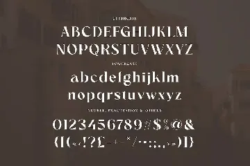 Sandra Kareny Modern Serif font