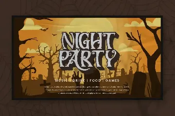Haunted Halloween Typeface font