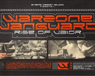 Warfirels - Futuristic Font