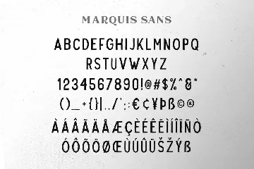 Marquis - Organic Font Duo (+EXTRAS)