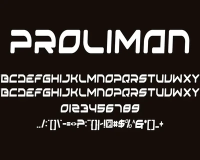 Proliman Fonts
