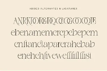 Nebulen font