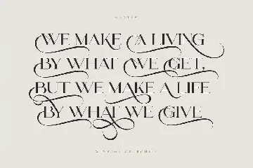 Gerlomi - Luxury Serif Font