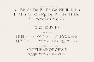 Maigre - Modern Serif font