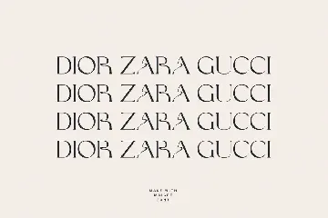 Maigre - Modern Serif font