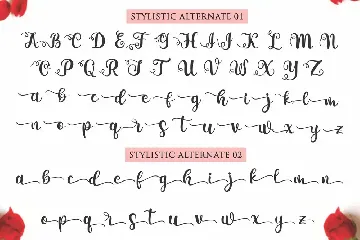 Saranghae - Lovely Calligraphy Font