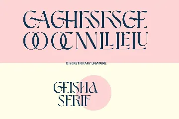 Geisha font