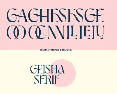 Geisha font