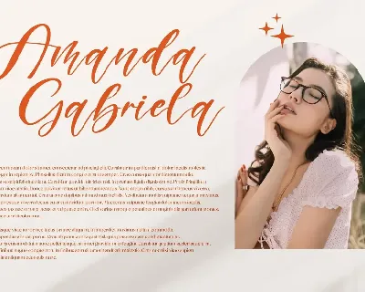 Maghdela Connecting Love font