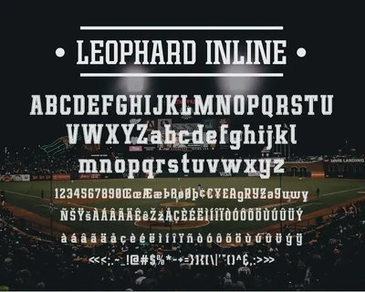 Leophard - Font Family