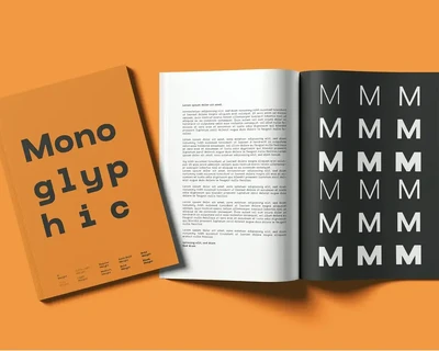Monoglyphic - Clean Monospace Typeface font
